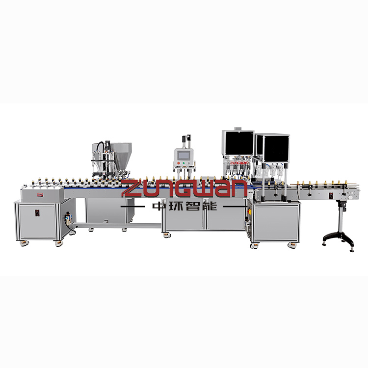 寧波水乳伺服定量灌裝機(jī)，實(shí)惠全自動(dòng)灌裝旋蓋一體機(jī)